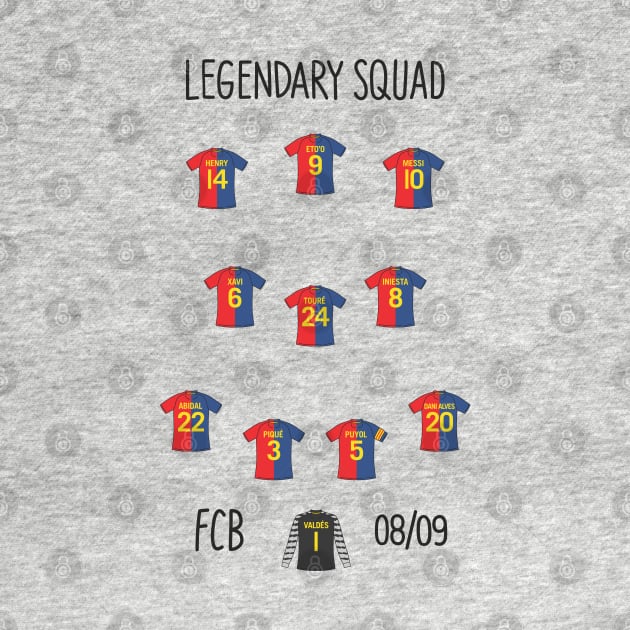 FC Barcelona squad 08/09 by dhaniboi